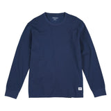 SIMWOOD 2020 Autumn new long sleeve t shirt men solid color 100% cotton o-neck tops plus size high quality t-shirt  SJ150278