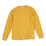 SIMWOOD 2020 Autumn new long sleeve t shirt men solid color 100% cotton o-neck tops plus size high quality t-shirt  SJ150278