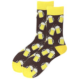 Colorful Men's Socks Harajuku Colorful Happy Funny symbol International chess geometric Formula Cotton Sock Christmas Gift