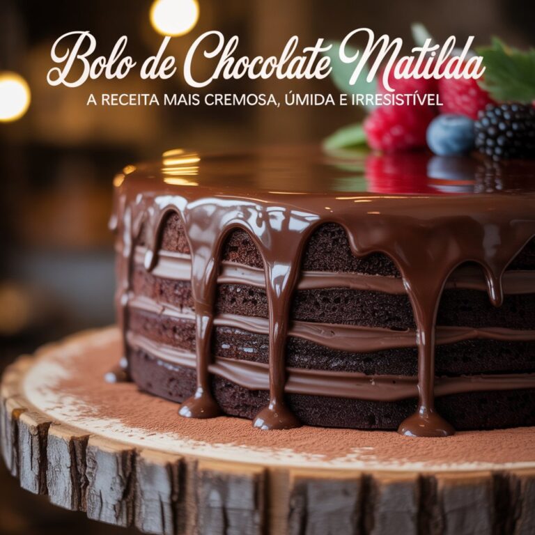 Bolo de Chocolate Matilda