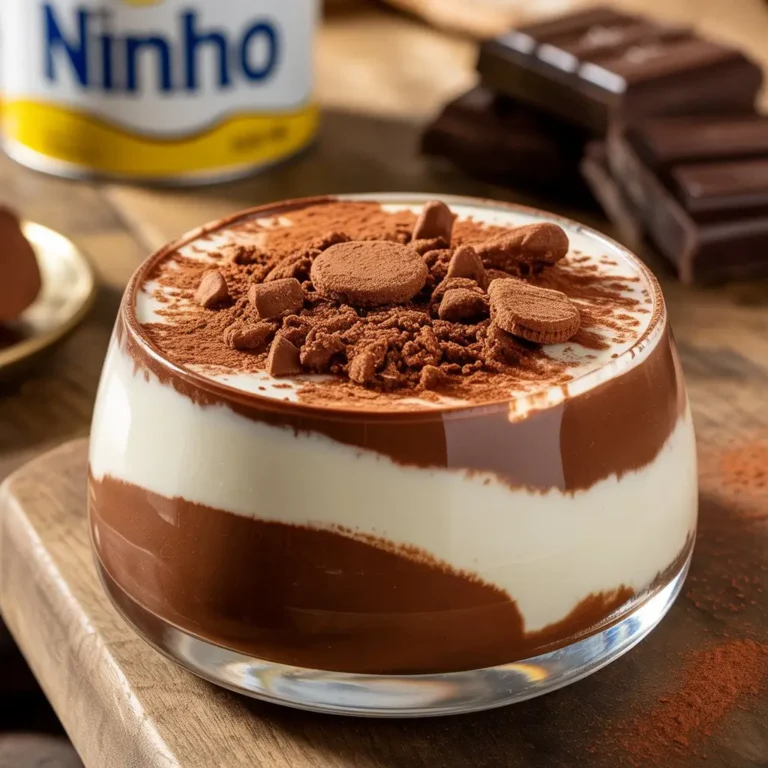 Pavê de Ninho com Chocolate