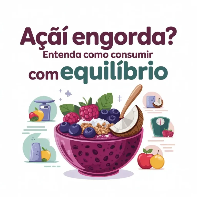 Açaí Engorda? Entenda Como Consumir com Equilíbrio