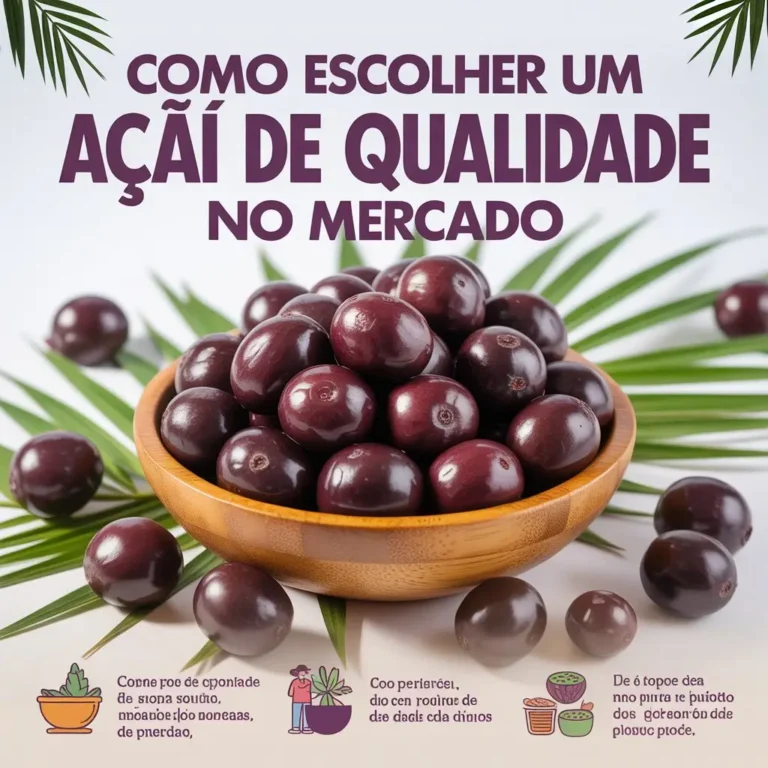 Como Escolher um Açaí de Qualidade no Mercado