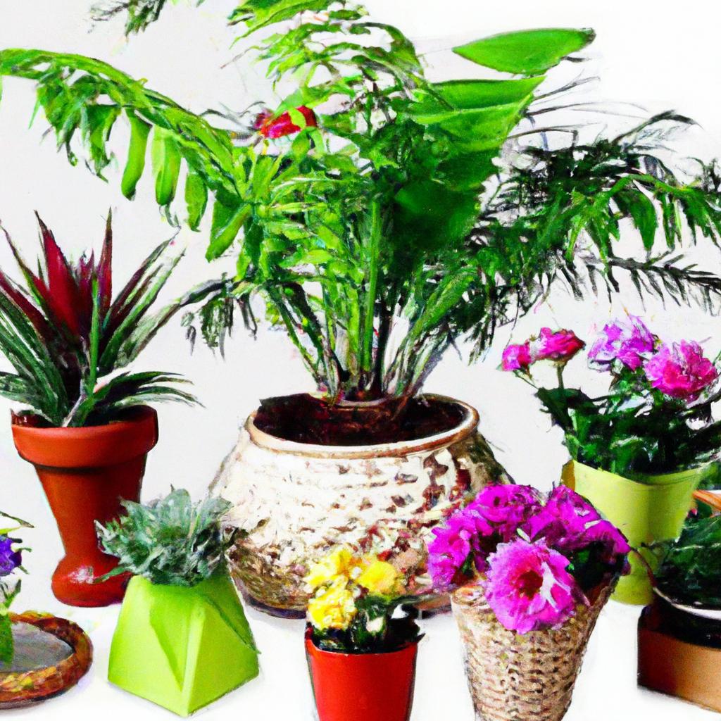 Estilos de toques para decorar com plantas de maneira criativa