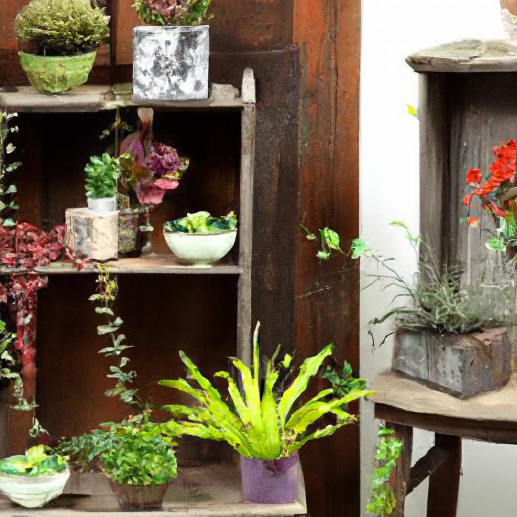 Benefícios das plantas na decoração rústica